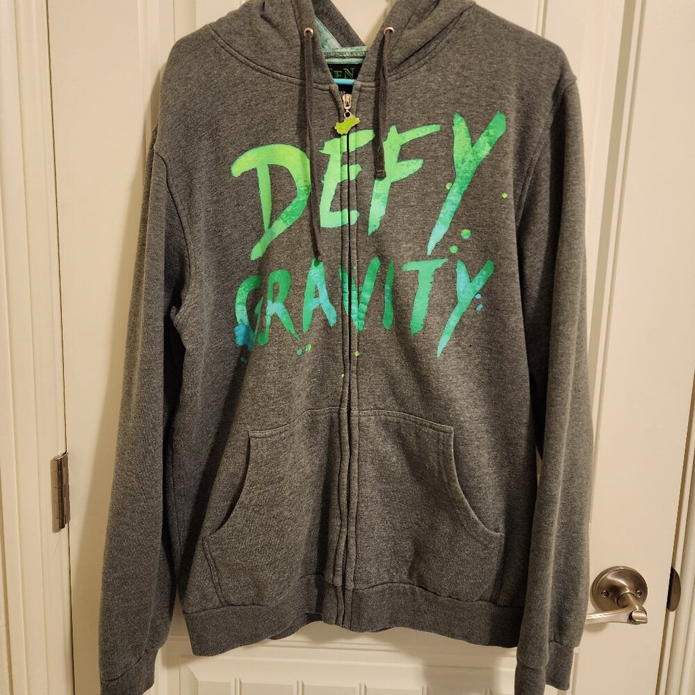 Wicked, Broadway tour, Elphaba hoodie, sweatshirt, Large